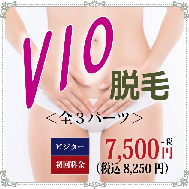 レディース脱毛プラン・VIO