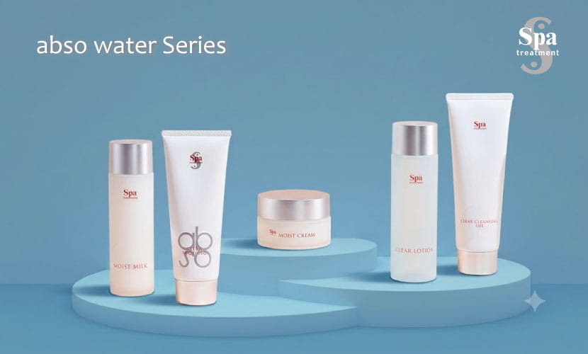 spa treatment、abso water アブソウォーターリーズ